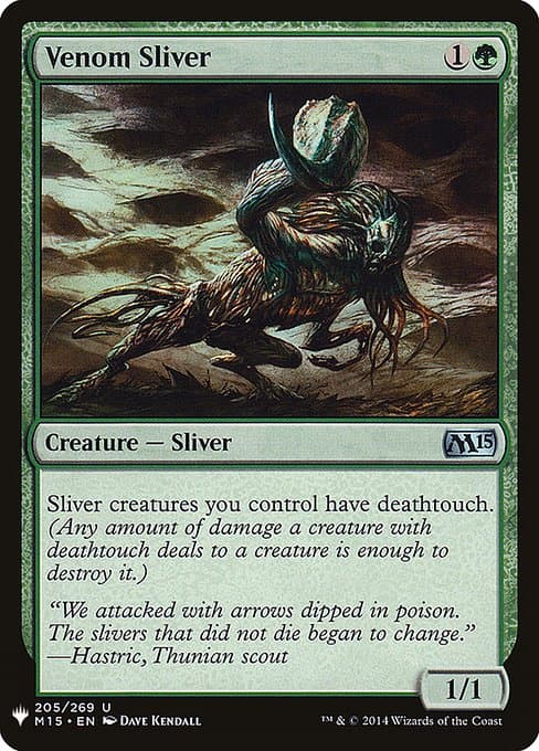 Venom Sliver from The List (Uncommon)