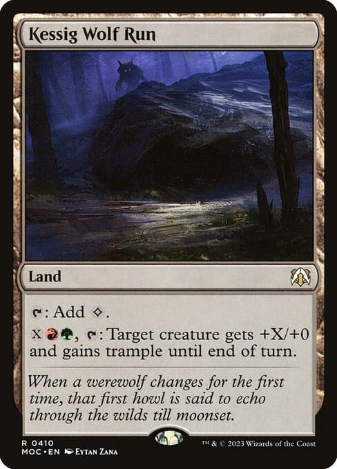 Kessig Wolf Run from March of the Machine Commander (Rare)