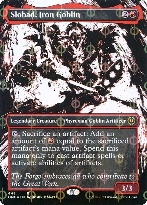 Slobad, Iron Goblin from Phyrexia: All Will Be One (Rare)