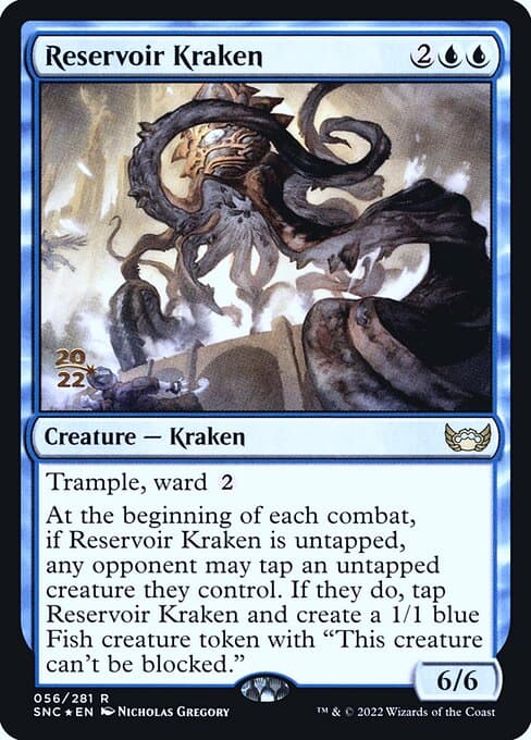 Reservoir Kraken from Streets of New Capenna Promos (Rare)