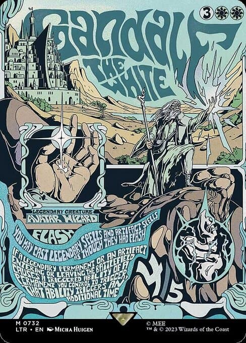 Gandalf the White from The Lord of the Rings: Tales of Middle-earth (Mythic)