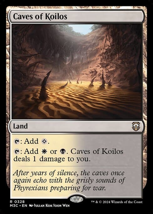 Caves of Koilos from Modern Horizons 3 Commander (Rare)