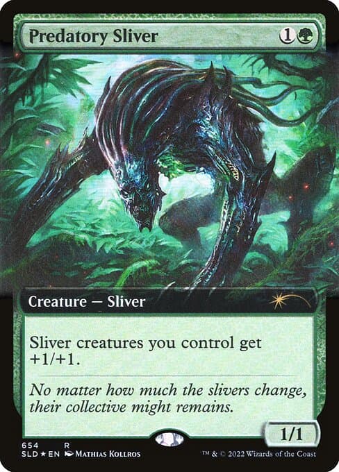 Predatory Sliver from Secret Lair Drop (Rare)