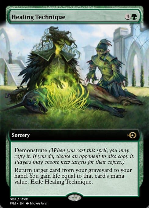 Healing Technique from Magic Online Promos (Rare)