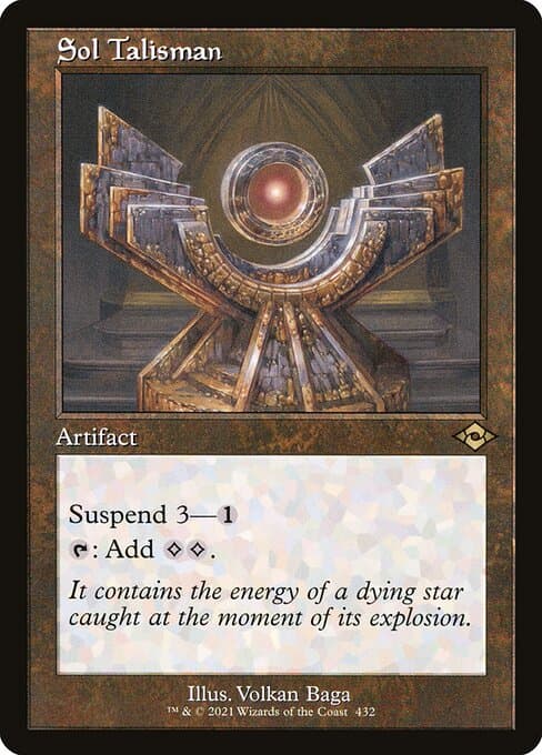 Sol Talisman from Modern Horizons 2 (Rare)
