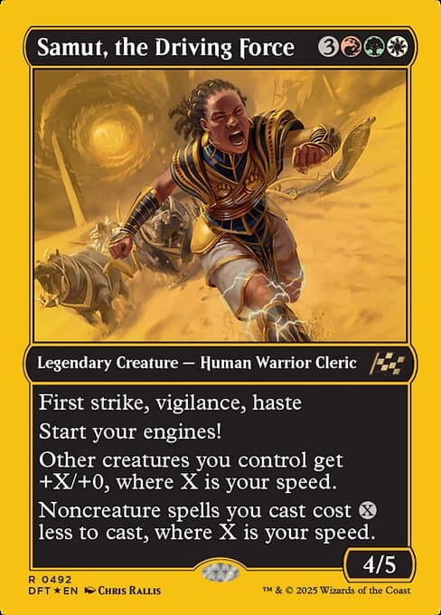 Samut, the Driving Force from Aetherdrift (Rare)