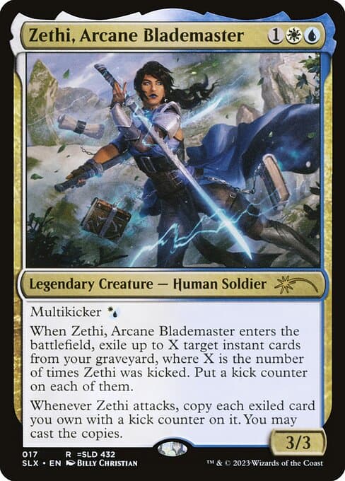 Zethi, Arcane Blademaster (Rare)