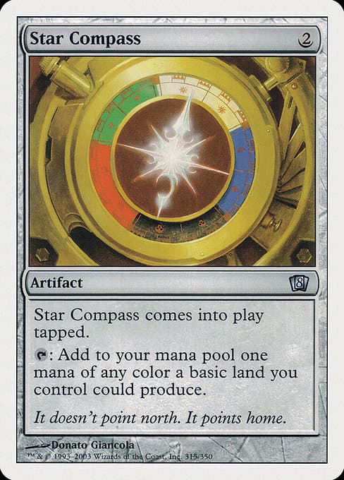 Star Compass from Eighth Edition (Uncommon)
