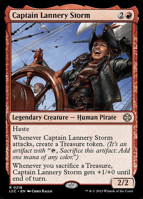 Captain Lannery Storm from The Lost Caverns of Ixalan Commander (Rare)