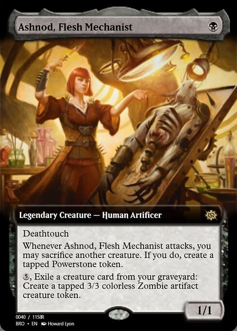 Ashnod, Flesh Mechanist from Magic Online Promos (Rare)