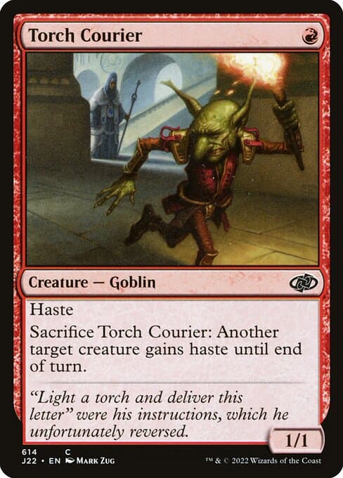 Torch Courier from Jumpstart 2022 (Common)
