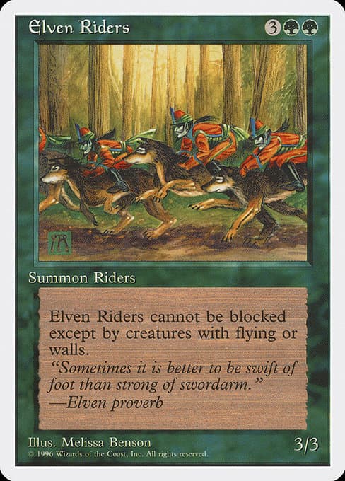 Elven Riders (Uncommon)