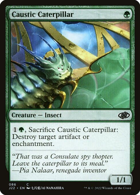 Caustic Caterpillar from Jumpstart 2022 (Common)