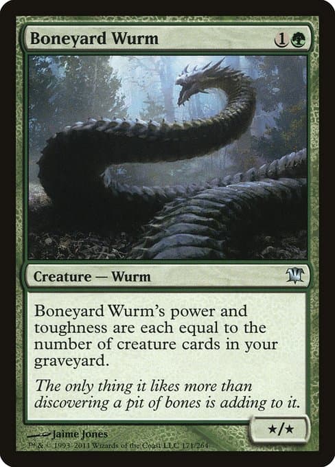 Boneyard Wurm from Innistrad (Uncommon)