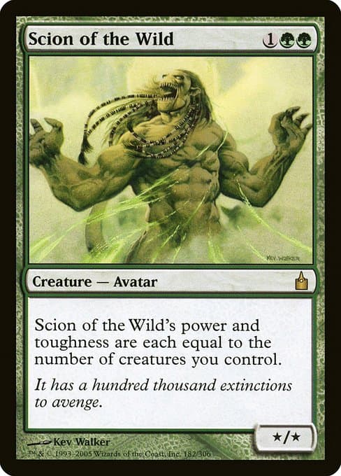 Scion of the Wild from Ravnica: City of Guilds (Rare)