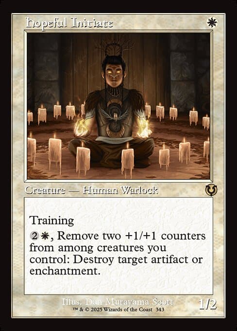 Hopeful Initiate from Innistrad Remastered (Rare)