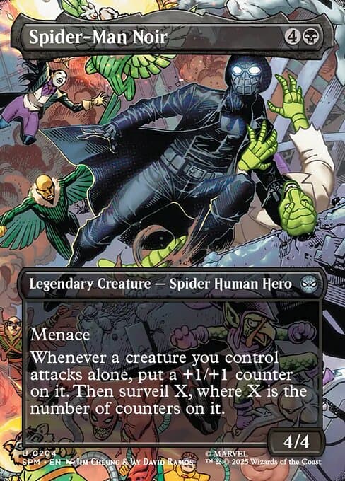 Spider-Man Noir from Marvel's Spider-Man (Uncommon)