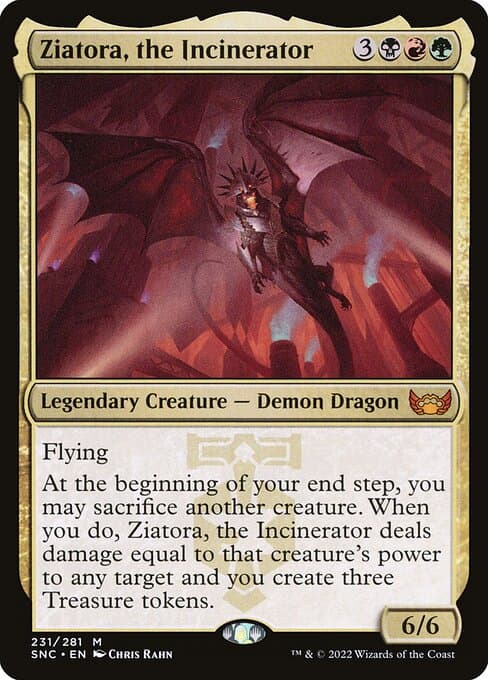 Ziatora, the Incinerator (Mythic)