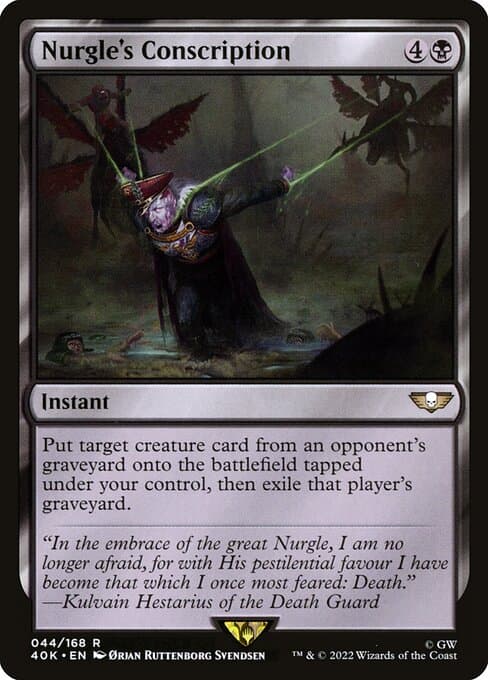 Nurgle's Conscription (Rare)