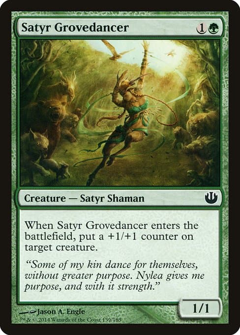 Satyr Grovedancer from Journey into Nyx (Common)