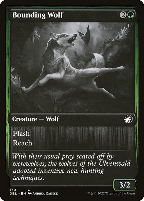 Bounding Wolf from Innistrad: Double Feature (Common)