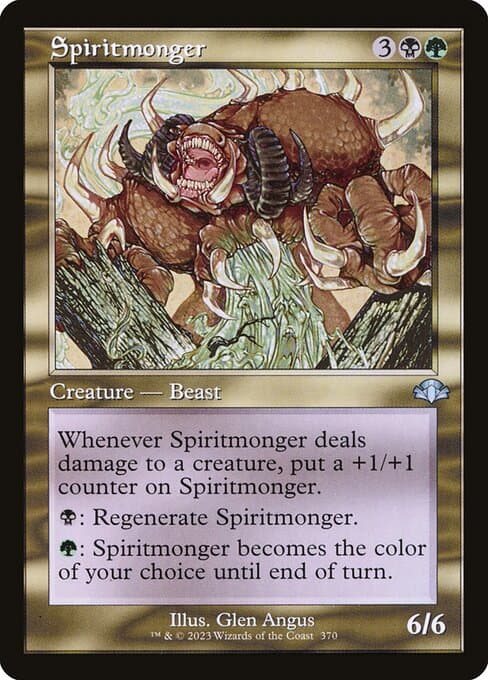 Spiritmonger from Dominaria Remastered (Uncommon)