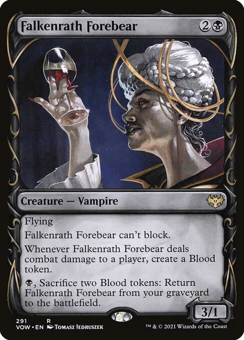 Falkenrath Forebear from Innistrad: Crimson Vow (Rare)