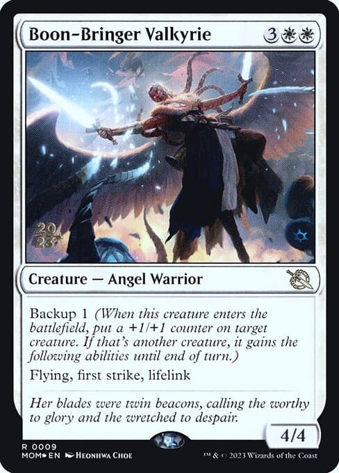 Boon-Bringer Valkyrie from March of the Machine Promos (Rare)
