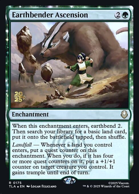 Earthbender Ascension from Avatar: The Last Airbender Promos (Rare)