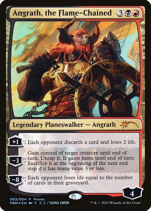 Angrath, the Flame-Chained from Year of the Ox 2021 (Mythic)
