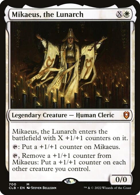 Mikaeus, the Lunarch from Commander Legends: Battle for Baldur's Gate (Mythic)