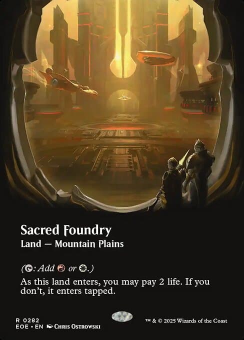 Sacred Foundry from Edge of Eternities (Rare)