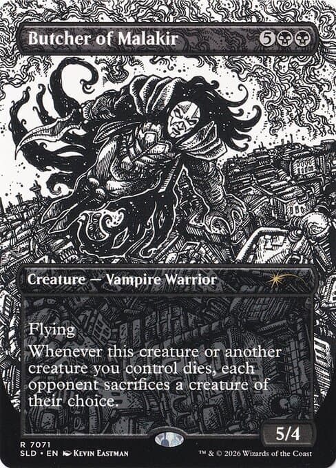 Butcher of Malakir from Secret Lair Drop (Rare)