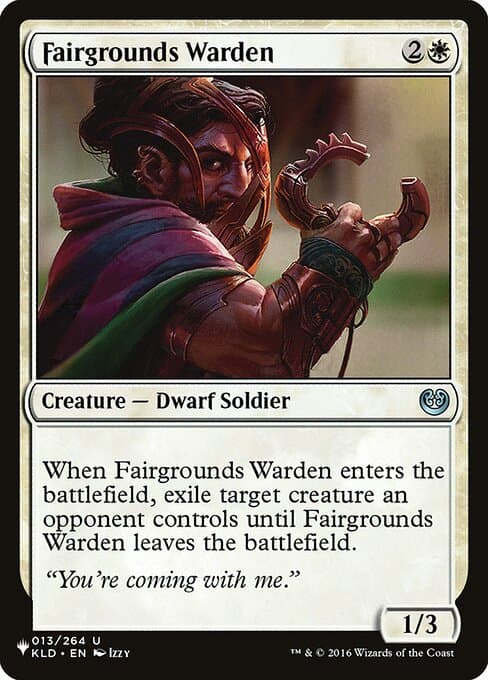Fairgrounds Warden from The List (Uncommon)