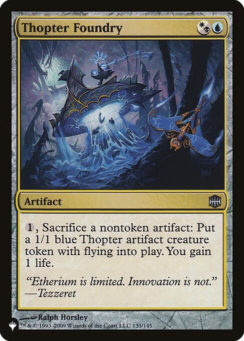 Thopter Foundry from The List (Uncommon)
