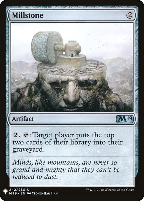 Millstone from The List (Uncommon)