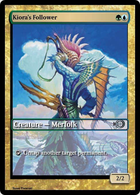 Kiora's Follower from Magic Online Promos (Uncommon)