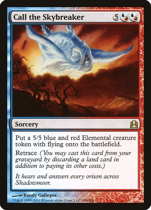 Call the Skybreaker from Commander 2011 (Rare)