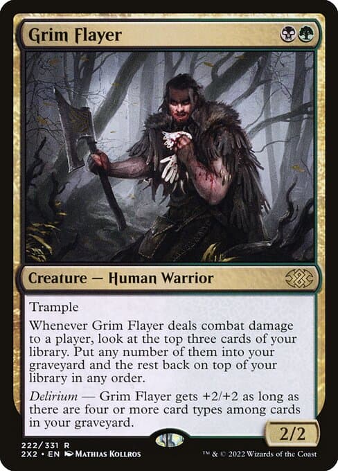 Grim Flayer from Double Masters 2022 (Rare)