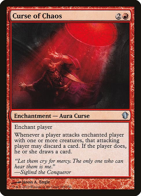 Curse of Chaos from Commander 2013 (Uncommon)
