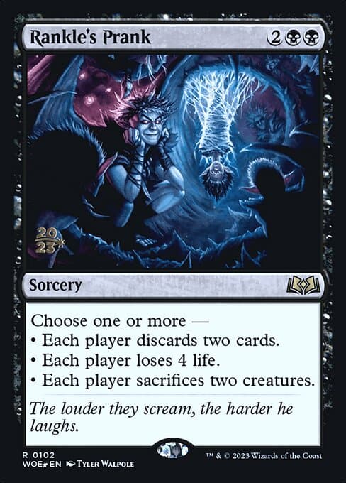 Rankle's Prank from Wilds of Eldraine Promos (Rare)