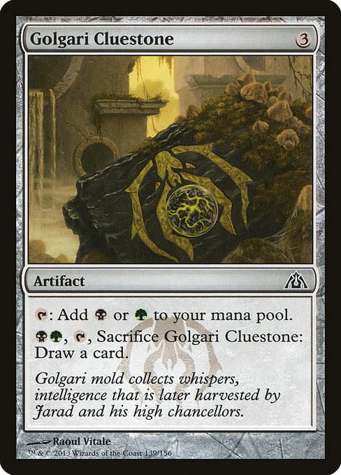 Golgari Cluestone (Common)