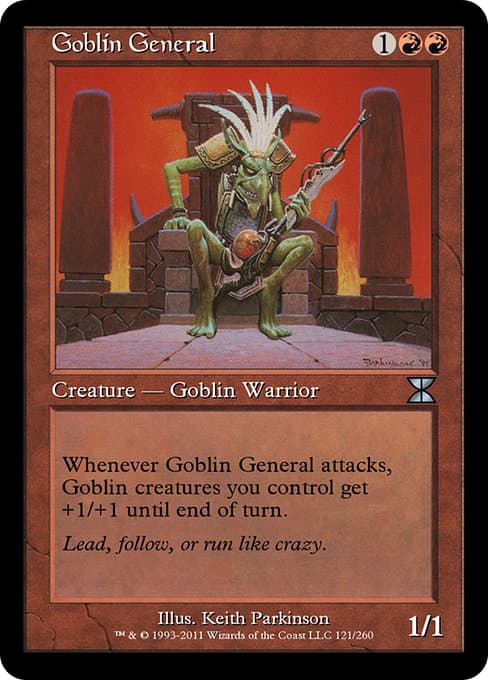 Goblin General from Masters Edition IV (Uncommon)