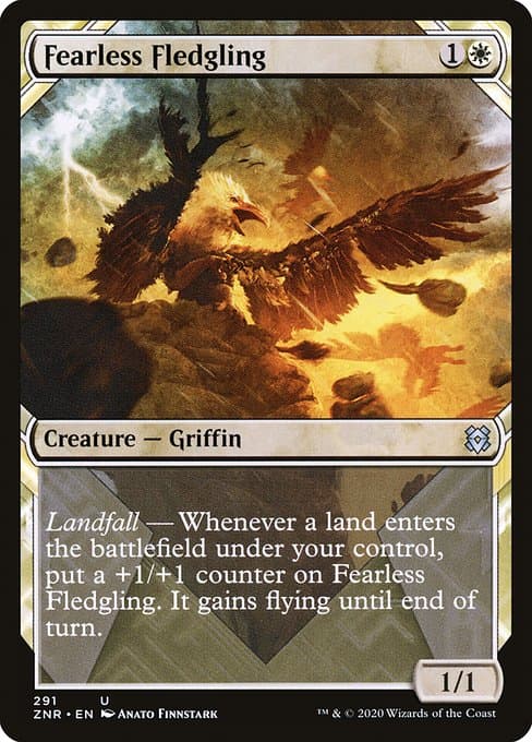 Fearless Fledgling from Zendikar Rising (Uncommon)