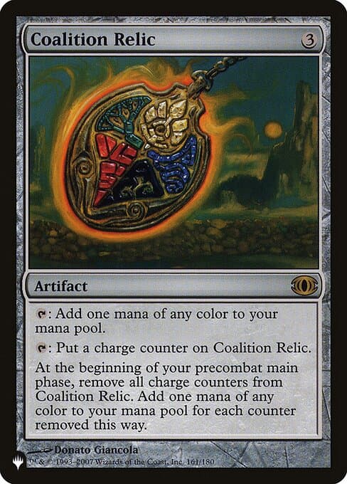 Coalition Relic from The List (Rare)