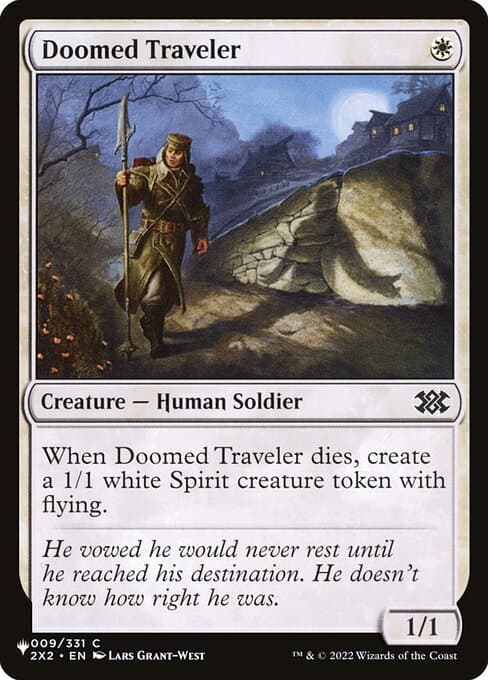 Doomed Traveler from The List (Common)