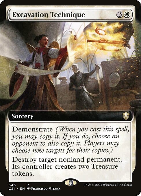 Excavation Technique from Commander 2021 (Rare)