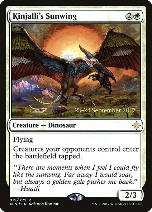 Kinjalli's Sunwing from Ixalan Promos (Rare)