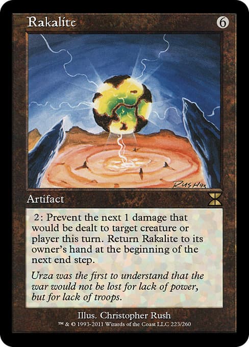 Rakalite from Masters Edition IV (Rare)