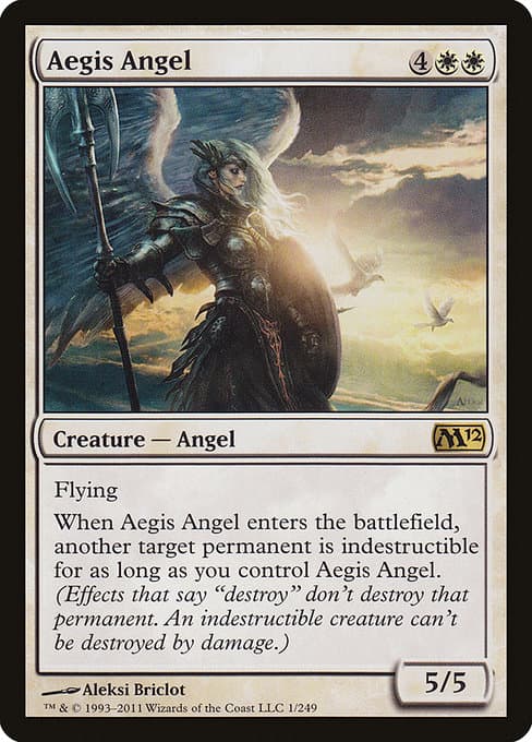 Aegis Angel from Magic 2012 (Rare)